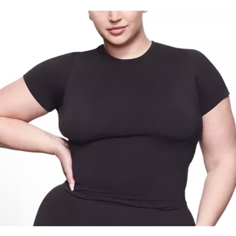 SKIMS Soft Smoothing Seamless‎ T-Shirt Eclipse AP-TSH-0184 Womens 3X NWT